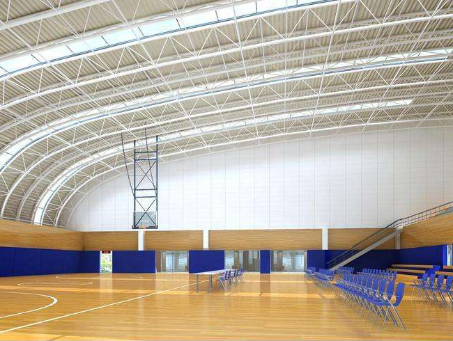 鋼網架體育館